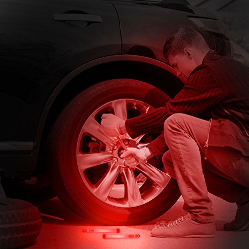 Cyalume 9R-3N8P-F55Q - Barras de luz rojo SnapLight Luces químicas 15 cm, 6 Inch Lightstick super brillante con duración de 12 horas (Caja de 10)