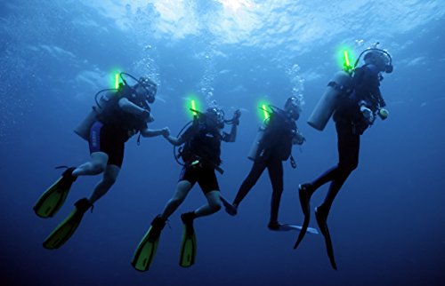 Cyalume KZ-IF8W-ILXA - Barras de luz verde SnapLight Luces químicas 15 cm, 6 Inch Lightstick super brillante con duración de 12 horas (Caja de 10)