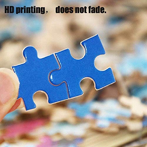 CYKEJISD Puzzle 1000 Piezas Árbol, Luz, Viga, Verano, Hierba, Hierba, Mañana Rompecabezas Grande Educativo El Alivio del Estrés Juguete para Adultos Niños