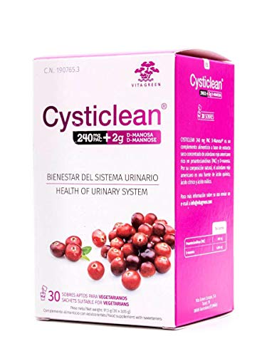 Cysticlean 240 mg PAC + 2 g D-Manosa 30 sobres