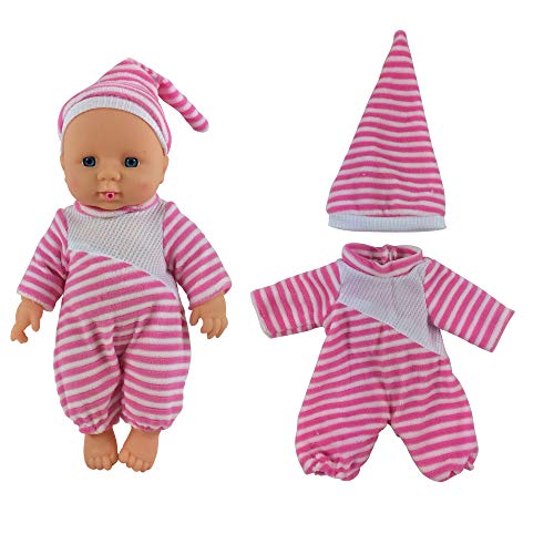 CZC GIFT 6Pcs Ropa para Muñeca Vestido de Muñeca de Costura de 360 Grados para Muñeca Vívida de （30cm-35cm） 12, 13, 14 Pulgadas
