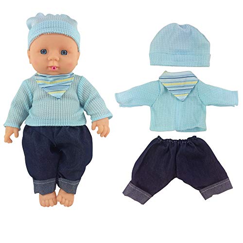CZC GIFT 6Pcs Ropa para Muñeca Vestido de Muñeca de Costura de 360 Grados para Muñeca Vívida de （30cm-35cm） 12, 13, 14 Pulgadas