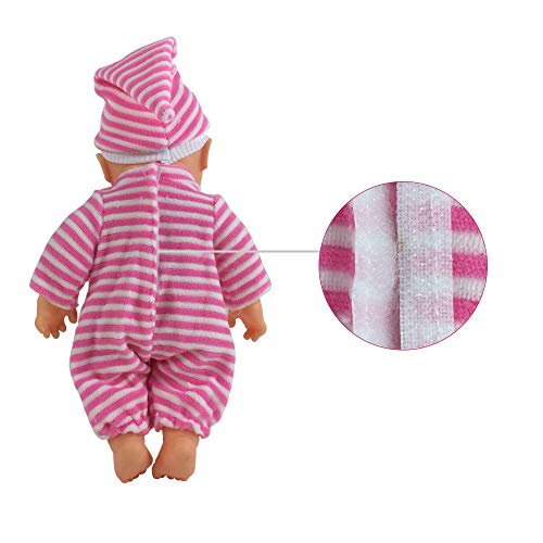 CZC GIFT 6Pcs Ropa para Muñeca Vestido de Muñeca de Costura de 360 Grados para Muñeca Vívida de （30cm-35cm） 12, 13, 14 Pulgadas