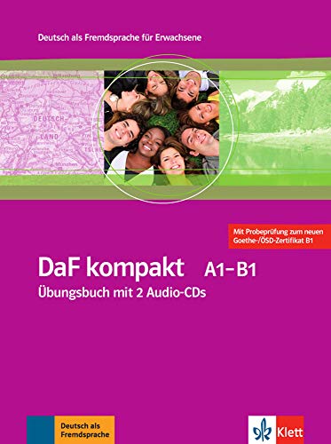 DaF Kompakt - Nivel A1-B1 - Cuaderno de ejercicios + 2 CD (Edición en un solo volumen) (ALL NIVEAU ADULTE TVA 5,5%)