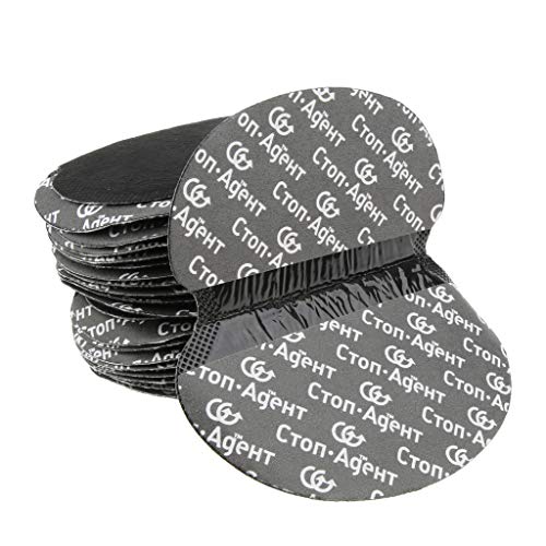 dailymall 100x Desechables Almohadillas Protectoras para Sudor de Axilas Almohadillas de Antitranpirante para Axilas - Negro