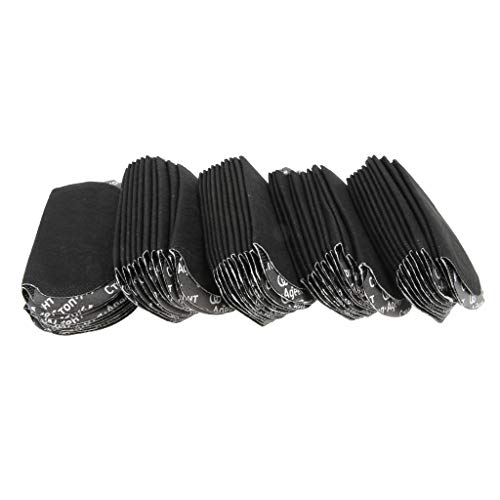 dailymall 100x Desechables Almohadillas Protectoras para Sudor de Axilas Almohadillas de Antitranpirante para Axilas - Negro