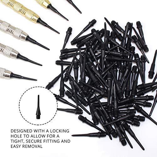 Dardos Diana Electronica(18g), Colourstone Set de 12 Dardos con Punta de plástico para Bar Dianas Electrónicas de Dardos Profesionales