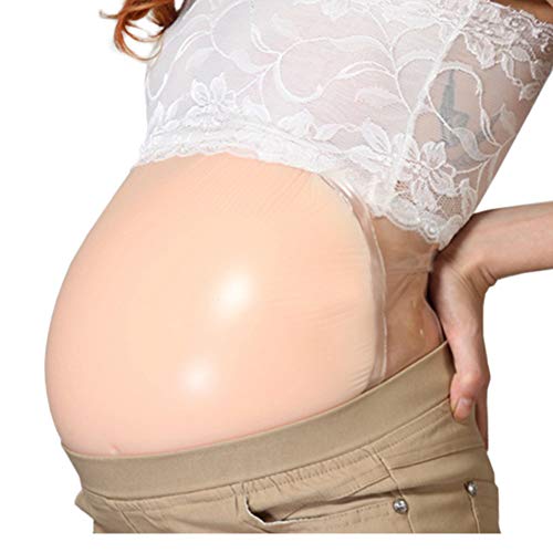 Dasorende Vientre Embarazado Falso 100% Silicona 1000 G / Pc Vientre de Gelatina, Mujeres Embarazadas Disfrazadas Vientre Falso Accesorios COS de Halloween