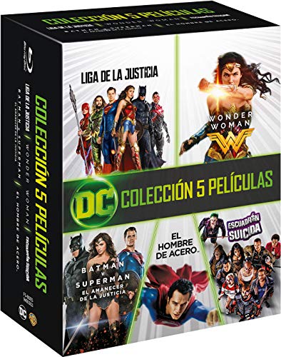 Dc Colección 5 Películas (2013-2017) Blu-Ray [Blu-ray]