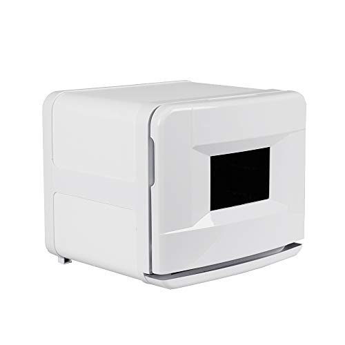 DC HOUSE Mini Calentador de Toallas Gabinete Toalla Caliente Calefacción Esterilizador de esterilización UV para Uso en el baño (130W, 8L)