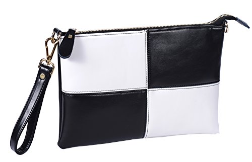 DCCN Bolsos Bandolera Cuero Piel Cartera Bolsa para Mujer