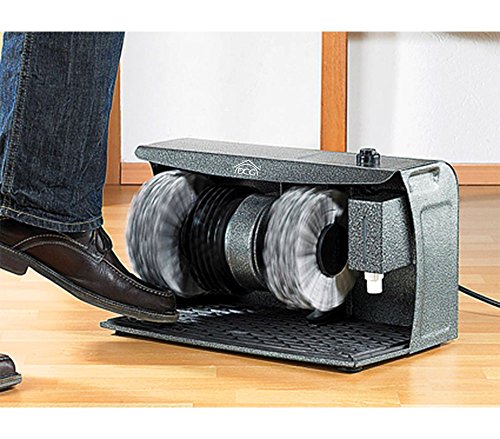 DCG - Lustrador de calzado eléctrico - Modelo FBA-RA-72T2-DS9R - 120 W de potencia