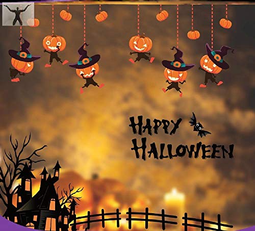 Decoraciones de Halloween murciélago pasta de vidrio decoración del dormitorio fiesta fiesta fiesta decoraciones de noche pegatina ventana de vidrio Carnaval
