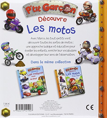 Découvre les motos avec Marco (P'tit garçon)