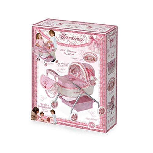 Decuevas Mi Primer Coche de muñeca Martina 56x35x50CM 86026