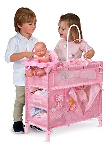 Decuevas Toys - Armario cambiador Maria plegable, multicolor (53023)