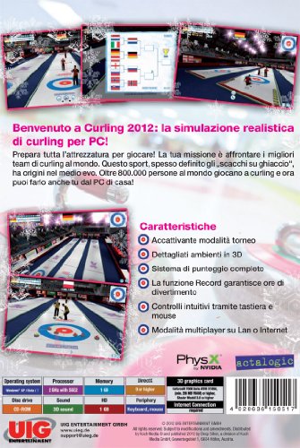Deep Silver Curling 2012, PC - Juego (PC, PC, Simulación, E (para todos))