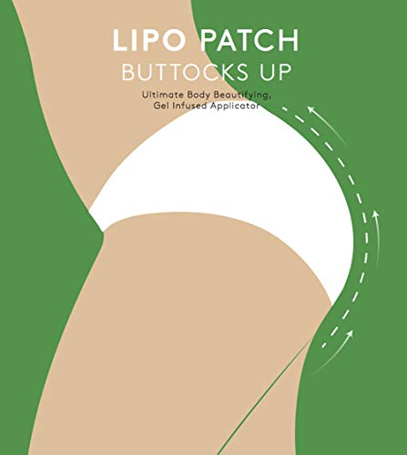 DEFINITIVO nalgas WRAPS, 4 pares (8 parches), envolturas corporales de adelgazamiento de contorno aplicadores para la Mejora de nalgas, solución anti celulitis