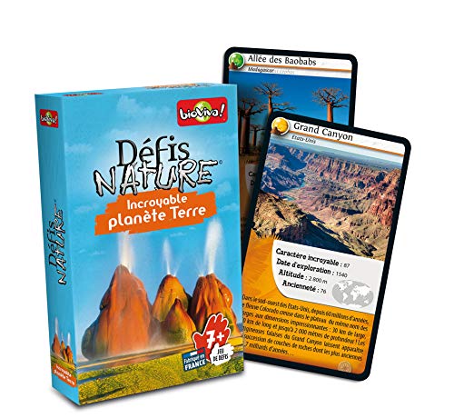 Défis Nature – 286008 – Juego Incroyable Planète Terre (versión Francesa)