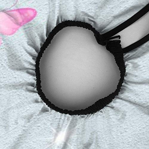 Delantal de peluquería con diseño de diente de león y mariposa, corte de pelo de peluquería, kit de babero para hombres y mujeres
