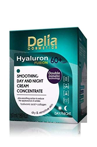 Delia - Crema Hidratante Antiarrugas 60+ Día y Noche