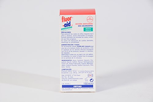DENTAID FLUOR AID Colutorio Semanal 150 ml