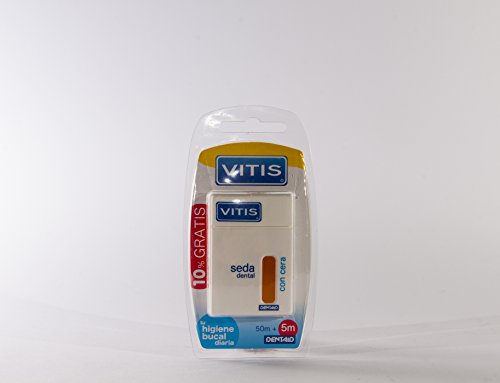 DENTAID VITIS Seda Dental con Cera 50 m