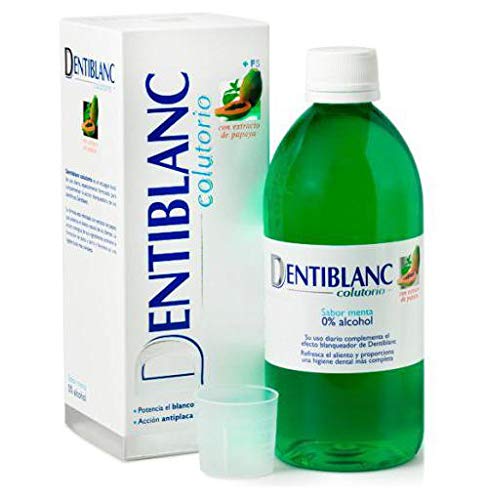 DENTIBLANK colutorio con accion blanqueadora botella 500 ml