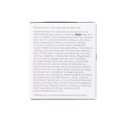 Dercare - Cápsulas capilar mujer