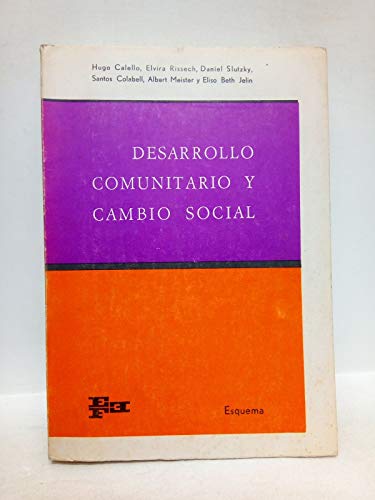 Desarrollo comunitario y cambio social