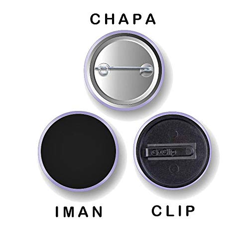 Desconocido Chapa, Clip o Iman 38mm - Tarta de Fresa Strawberry Shortcake (chapa de alfiler)