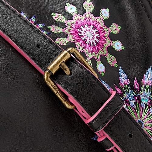 Desigual Ada Rotterdam Shoulder Bag Marron Oscuro