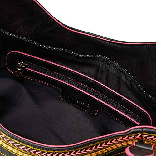 Desigual Ada Rotterdam Shoulder Bag Marron Oscuro