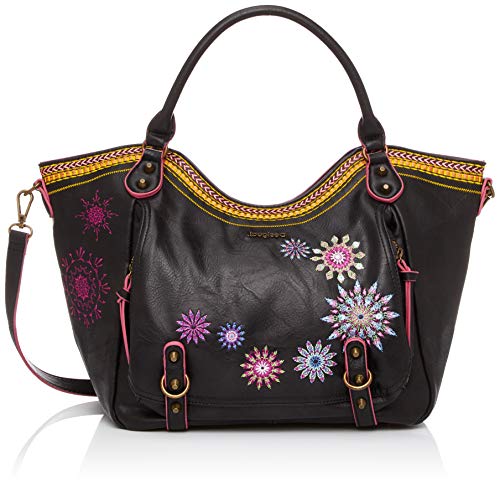 Desigual Ada Rotterdam Shoulder Bag Marron Oscuro