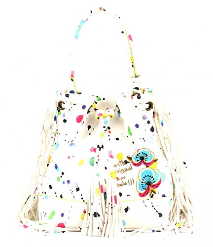 Desigual Bols Arosa Splatter Blanco