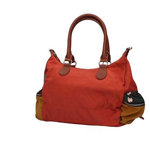 Desigual Bolso Rich Clementine London Talla: U Color: CUERO