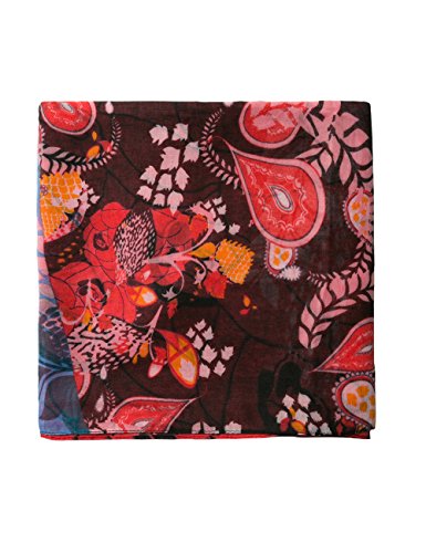 Desigual Foulard_California Fresh Bufanda, Negro (Black 2000), Talla única (Talla del fabricante: U) para Mujer