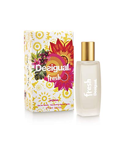 DESIGUAL Fresh Eau DE Toilette 15ML VAPORIZADOR Unisex Adulto, Negro, Único