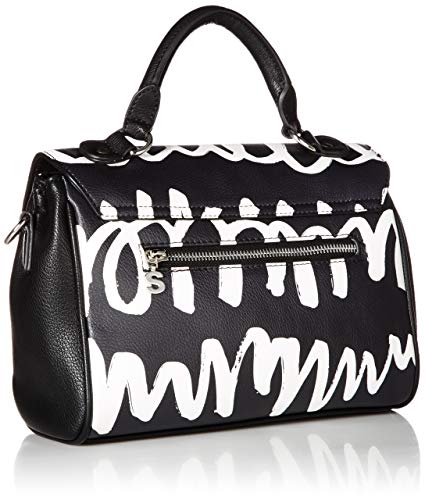 Desigual Organic Geometry Tivoli Hand Bag Negro