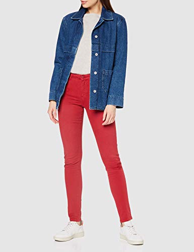 Desigual Pant_angelinass Pantalones, Rojo (Borgoña 3007), 40 para Mujer