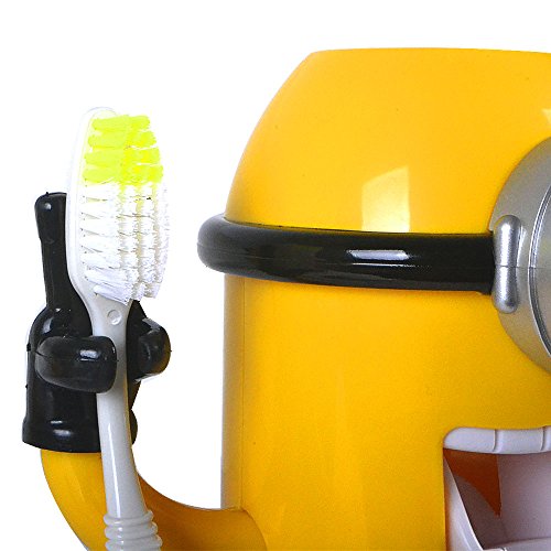 Despicable Me Minion Ich einfach Unverbesserlich - Dispensador automático de pasta de dientes con taza de lavado