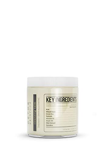 DETOX SKINFOOD - Bálsamo limpiador - Limpiador facial natural y desmaquillante con ingredientes naturales - Vegan Skincare 100ml