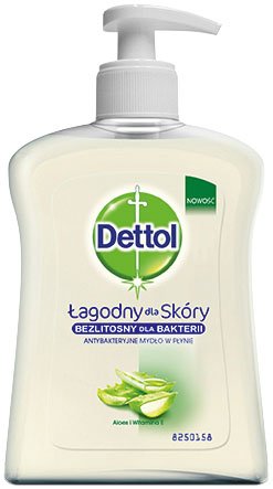 Dettol 3028287 250ml - Jabón (Skin, Jabón líquido, Aloe Vera, Antibacteriano, Hidratante, Vitamin E, 250 ml)