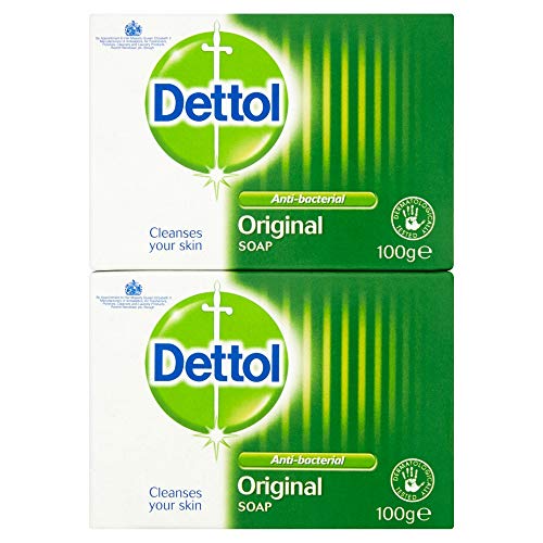 Dettol Bar Soap Original 2 x 100g (Pack of 4)