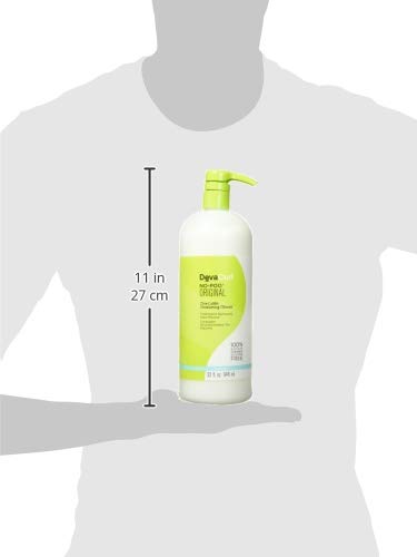DevaCurl Devacurl No-Poo Original Cleanser Tapones para los oídos 5 Centimeters Negro (Black)