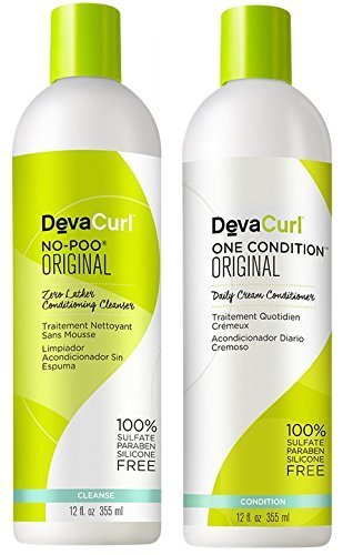 Devacurl No-poo Shampoo & Devacurl One Condition Duo - 12oz by DevaCurl