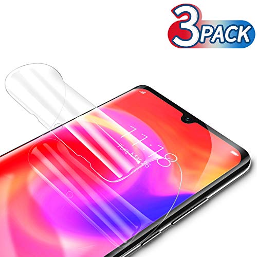 Deyooxi Protector de Pantalla para Huawei P30 Pro,3 Unidades Soft Alta Definición TPU Pantalla Protectora para Huawei P30 Pro,Compatible con Fundas,Anti-Huellas,Transparente