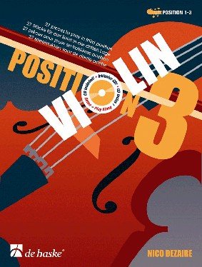 DEZAIRE N. - Violin Positions Vol.3: 27 pieces to play in third position para Violin (Inc.CD)