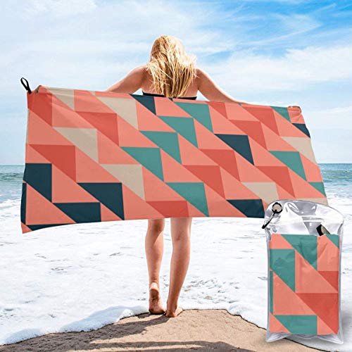 DFGHG Hogar y Cocina Baño Textiles de baño Toallas Toallas de Playa Quick Dry Beach Towel Holiday Dog Dachshun Microfiber-Sand Free-Lightweight Thin Bath Towels-31.5"x63"