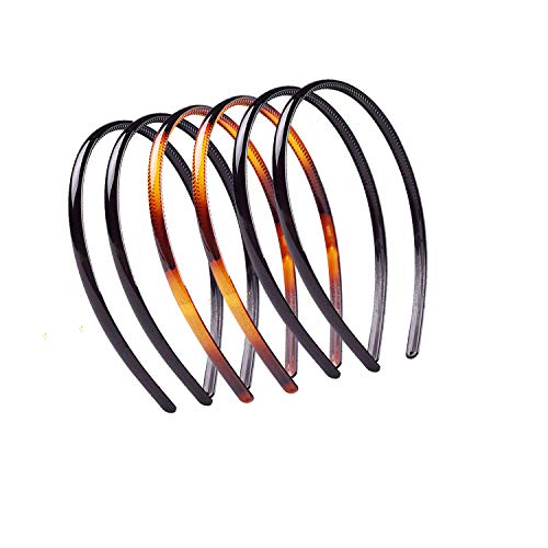 Diademas Duras Niñas,Plastic Headband,Diadema de Peine,Diademas de Plastico Niñas,Diademas de Peine Mujer,Diademas de Pelo Anchas,Diademas de Pelo Mujer